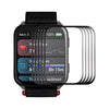 5 protectores de pantalla ENKAY 3D de cobertura total con borde suave de PC PMMA HD para Garmin Venu X1.