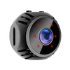 W8 Mini cámara HD 1080P Visión nocturna Batería Videovigilancia Wifi Cámara de casa inteligente (Negro)