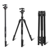 JMARY KT325-NB30 Soporte de trípode giratorio para cámara de acción de aleación de aluminio portátil de 1,6 m