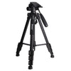 JMARY KP2234 Trípode de fotografía de transmisión en vivo para teléfono con cámara SLR de aleación de aluminio telescópica (negro)