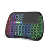 M9 Mini teclado inalámbrico Control remoto ratón teclado Combo soporte Touchpad voz