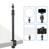 JMARY MT-49 para soporte de Clip de luz de vídeo LED abrazadera ajustable soporte de luz de montaje en escritorio