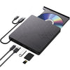 BT668 Tarjeta TF / SD legible USB Reproductor de discos CD multifunción Unidad óptica externa Grabadora de DVD