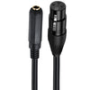 Cable de conexión del amplificador de audio del altavoz JUNSUNMAY hembra de 6,35 mm a XLR hembra, longitud: 50 cm