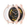 Para Garmin Venu 3S ENKAY Hat-Prince Caja de reloj de TPU galvanizada de cobertura total con protección de pantalla (oro rosa)