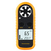 Medidor de velocidad del viento con anemómetro digital portátil GM816
