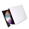 633 Patrón de rombo USB3.0 Computadora portátil Unidad óptica externa Grabadora Escritura de DVD (blanco)