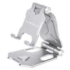 Soporte ajustable G55 Soporte para teléfono móvil de escritorio plegable de gran tamaño (plateado)