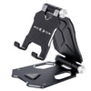 Soporte ajustable G52 Soporte para teléfono móvil de escritorio plegable de tamaño pequeño (negro)
