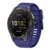 Correa de silicona de liberación rápida para reloj Garmin Enduro 3 de 26 mm (azul medianoche)