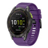 Correa de silicona de liberación rápida para reloj Garmin Enduro 3 de 26 mm (morado)