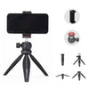 JMARY MT-20 Mini portátil 360 grados cabeza de bola Selfie Stick plegable trípode de escritorio soporte para teléfono