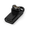 JUNSUNMAY Para Garmin Venu 3 / Venu 3S Adaptador de sincronización de datos de carga de reloj inteligente, interfaz: puerto tipo C