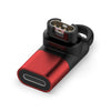 JUNSUNMAY para Garmin Venu 3 / Venu 3S Adaptador de sincronización de datos de carga de reloj inteligente, interfaz: puerto de 8 pines