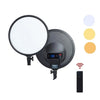 JMARY FM-15RS - Luz LED redonda de relleno para estudio, ajustable, de 40 W y 15 pulgadas (enchufe estadounidense)