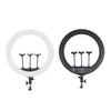 JMARY FM-21R con clip para teléfono con control remoto Anillo de luz LED regulable de 21 pulgadas (enchufe de la UE)