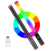 JMARY FM-128RGB Luz de relleno LED de mano Luz de fotografía al aire libre Barra de luz RGB impermeable