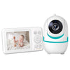 D031 Cámara de seguridad para bebés en el hogar con canciones de cuna incorporadas por voz de 2 vías Monitor para bebés LCD de 3,2 pulgadas (enchufe AU)