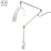 HD-M3X para extensiones de pestañas/tatuajes/lámpara de iluminación para decoración de uñas lámpara de escritorio de media luna con clip de 16 pulgadas (enchufe de la UE)