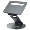 AS018-XS para dispositivos de 10-17 pulgadas Soporte de escritorio ajustable giratorio de 360 grados (gris)