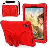 Para iPad mini 6 Estuche para tableta a prueba de golpes EVA con soporte de mariposa (rojo)