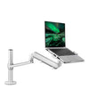 Soporte para monitor portátil ajustable de aleación de aluminio OL-1S Pro Soporte para monitor de montaje en escritorio (plateado)