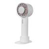 Ventilador de mano de verano WX-633 Ventilador de escritorio de compresión en frío semiconductor de 3 velocidades (blanco)