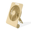 Ventilador colgante para oficina en casa AR-13, enfriador de verano, funcionamiento silencioso, ventilador de escritorio (amarillo)