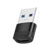 Adaptador OTG USB3.0 macho a USB-C / Type-C hembra Transmisión de 5 Gbps (negro)