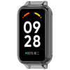 Estuche protector para reloj Redmi Band 2, paquete de media pieza, para PC (negro transparente)