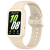 Para Huawei Band 9 NFC Banda de reloj de silicona integrada con marco de dos colores (blanco de ensueño)