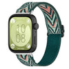Para Huawei Watch Fit 3 Correa de reloj de nailon elástico de estilo étnico (flecha verde)