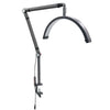 Lámpara de belleza con luz de media luna y brillo ajustable de 16 pulgadas HD-M3X Pro, enchufe: enchufe australiano (negro)