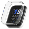 Para Amazfit Bip 5 Unity Estuche de reloj de TPU de cobertura total (blanco transparente)