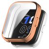 Para Amazfit Bip 5 Unity Caja de reloj de TPU de cobertura total (oro rosa galvanizado)
