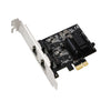 Adaptador de red Gigabit de doble puerto 2,5G, Chip 8125BG de escritorio, adaptador de red de servidor Ethernet ESXi sin disco PXE