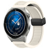 Para Huawei Watch GT3 Pro 46 mm 22 mm Correa de reloj de silicona con hebilla magnética plegable (luz de estrella)
