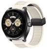 Correa de silicona con hebilla magnética plegable para Huawei Watch Buds de 22 mm (Starlight)