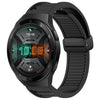Correa de silicona con hebilla magnética plegable para Huawei Watch GT 2E de 22 mm (negra)