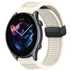 Correa de silicona con hebilla magnética plegable de 22 mm para reloj Amazfit GTR 3 Pro (Starlight)