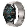 Correa de reloj de acero de titanio con hebilla de doble cierre y forma de tortuga para Huawei Watch GT 2 de 46 mm/GT 2 Pro de 22 mm (titanio)