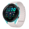 Correa de silicona magnética en forma de I para reloj Garmin Forerunner 265 Music de 22 mm (luz de estrellas)