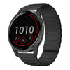 Correa de silicona magnética en forma de I para reloj Garmin Vivoactive 4 de 22 mm (negra)