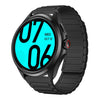 Correa de reloj de silicona magnética en forma de I de 22 mm para Ticwatch Pro 2021 (negra)
