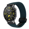 Correa de reloj trenzada con hebilla magnética para Huawei Watch GT4 de 46 mm y 22 mm (verde bosque)
