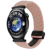 Correa de reloj trenzada con hebilla magnética de 22 mm para Huawei Watch 4 (rosa)