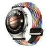 Correa de reloj trenzada con hebilla magnética de 22 mm para Huawei Watch 4 Pro (colorida)