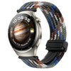 Correa de reloj trenzada con hebilla magnética de 22 mm para Huawei Watch 4 Pro (color denim)
