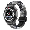 Correa de reloj trenzada con hebilla magnética para Huawei Watch Ultimate de 22 mm (Z Dark Chocolate)