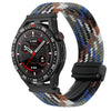 Correa de reloj trenzada con hebilla magnética de 22 mm para Huawei Watch GT3 SE (color denim)